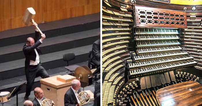 30 Funny And Bizarre Pics From The “Musical Instruments With Chaotic Auras” Twitter Page