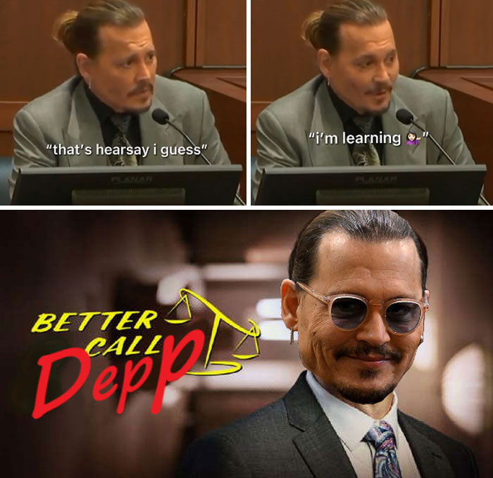 50 Of The Best Johnny Depp Vs. Amber Heard Trial Memes That Give An  Alternate Perspective On What's Going On | Bored Panda