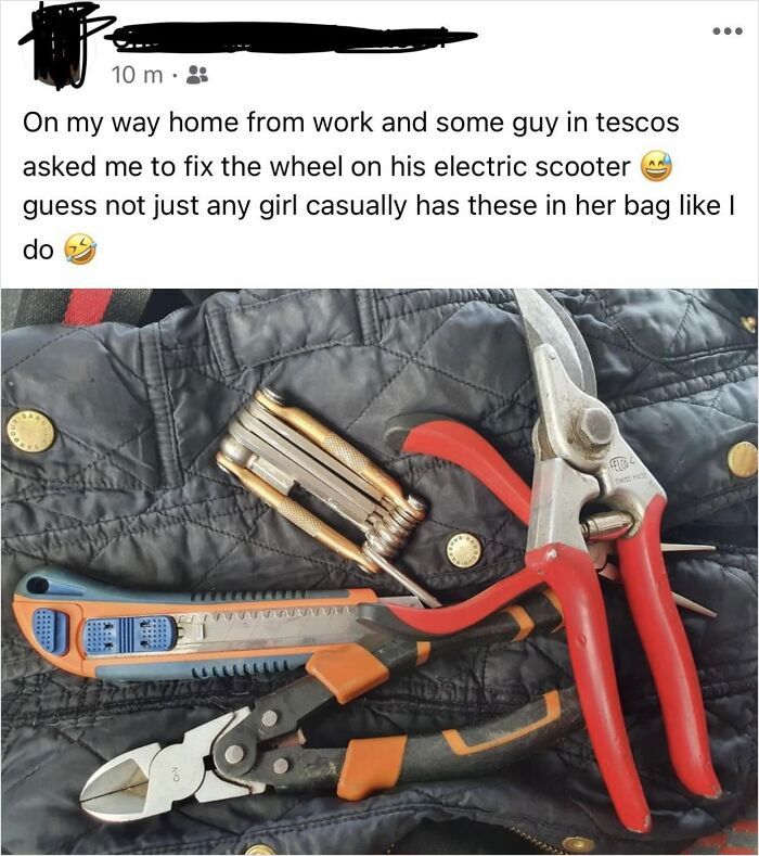 Girls Would Never A Touch A Tool…