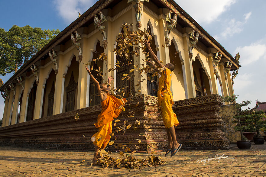 The Home-Leaving For Filial Piety Towards Grandparents And Parents Is A Beauty In The Community Of Young Khmer Buddhists
