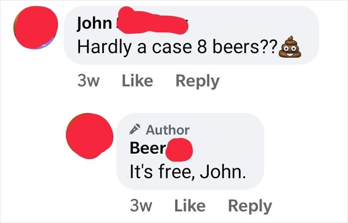 It's Free, John
