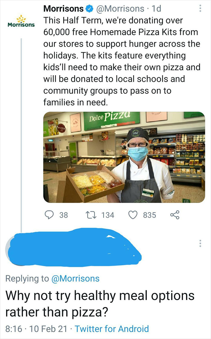 Popular Supermarket Creates A Scheme That Will Help Children From Deprived Backgrounds Learn To Cook A Meal They'll Enjoy, For Free. Apparently That's Not Good Enough For Some People?