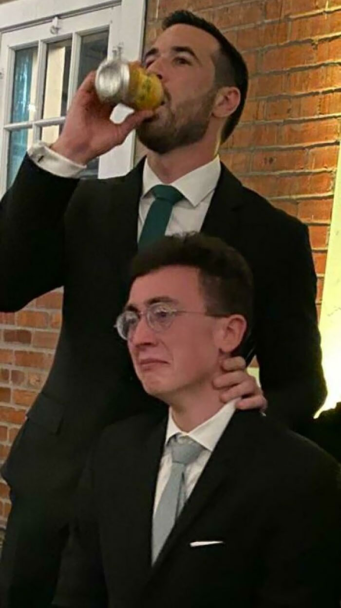 There Are Two Types Of People At A Wedding