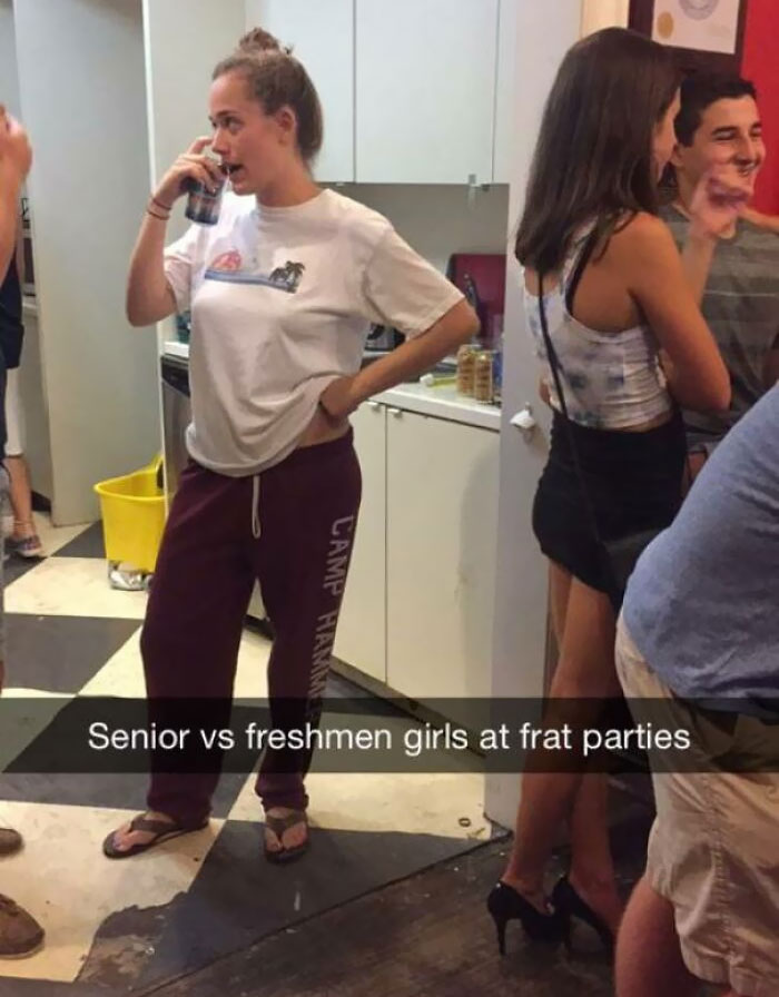 Two Types Of Girls At Parties