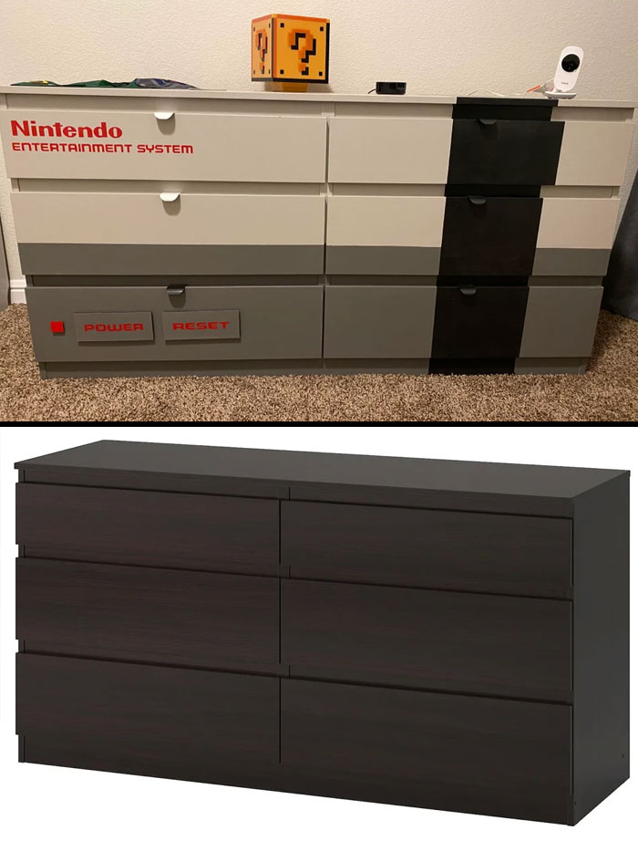 I Painted A Kullen Into A Nintendo NES For My Son’s Room