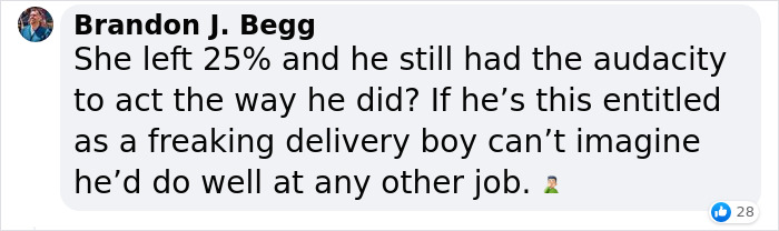 Woman With A Disability Is Appalled At How GrubHub Driver Treated Her After Being Unhappy With 26% Tip Woman With A Disability Is Appalled At How GrubHub Driver Treated Her After Being Unhappy With 26% Tip
