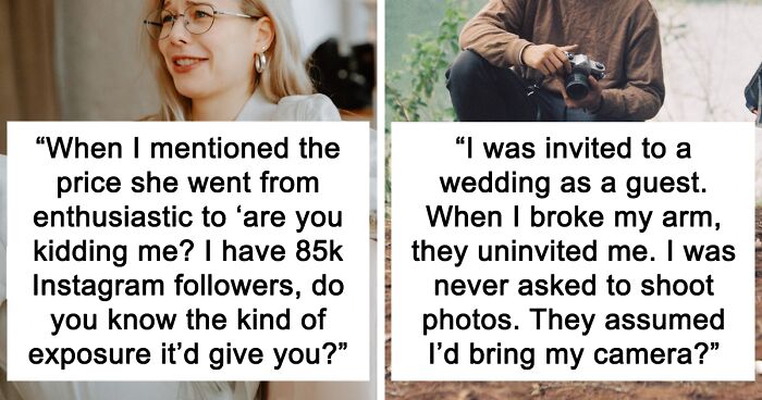 30 Times Influencers Had The Stupidest Photoshoot Idea And Got Refused By The Photographers