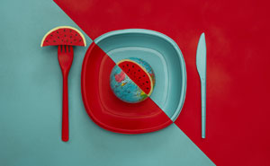 I Created A Project That Puts The World's Problems On A Plate (9 Pics)