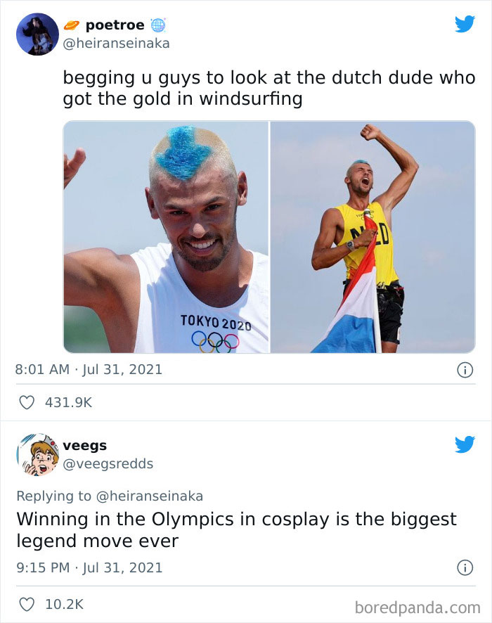Madlad Wins Gold In The Olympics... In Cosplay