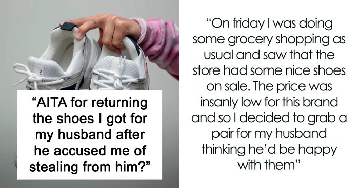 Man Flips Out When Wife “Steals” From Him To Buy Him Sneakers, Gets Angrier After She Corrects Her “Mistake”