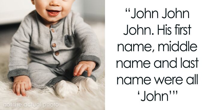 30 Hilariously Unfortunate Names Parents Actually Gave Their Children, As Shared In This Thread
