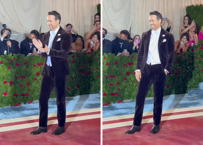 Ryan Reynolds' Reaction To His Wife's Dress Transformation At The Met Gala 2022 Is Melting People's Hearts Ryan Reynolds' Reaction To His Wife's Dress Transformation At The Met Gala 2022 Is Melting People's Hearts