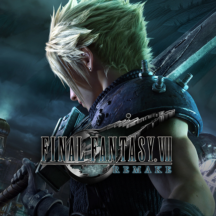 Poster of Final Fantasy 7: Remake video game 