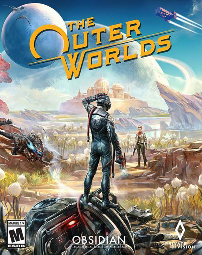 Poster of The Outer Worlds video game 