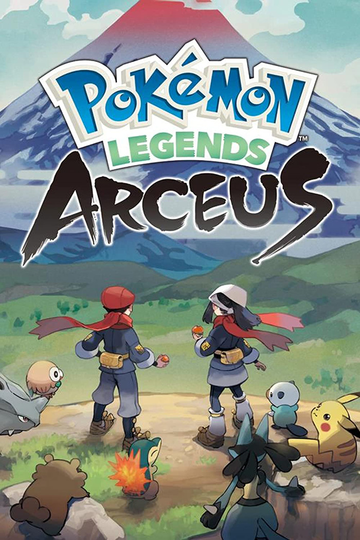 Poster of Pokémon Legends: Arceus video game 