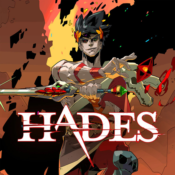 Poster of Hades video game 