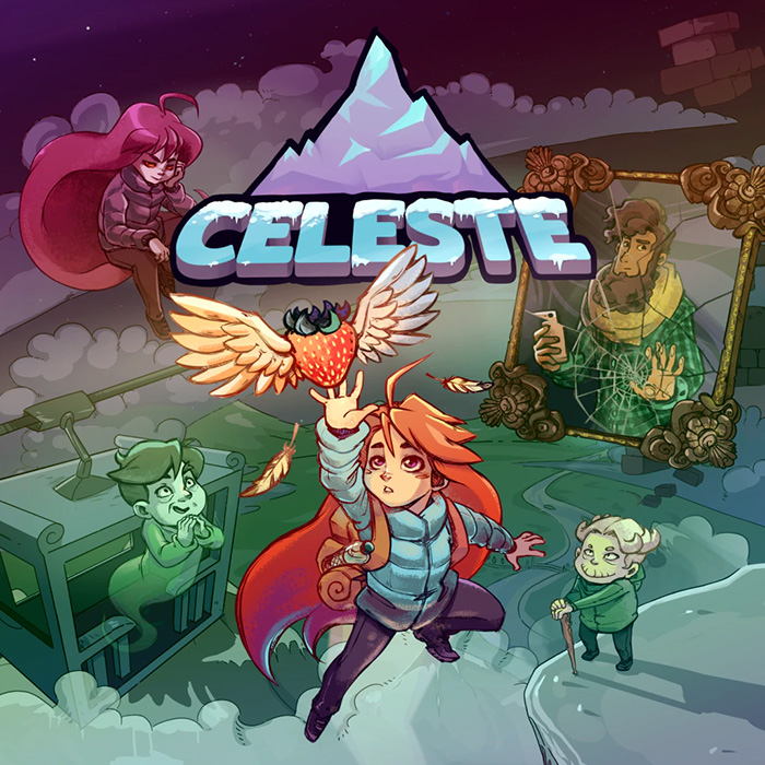 Poster of Celeste video game 