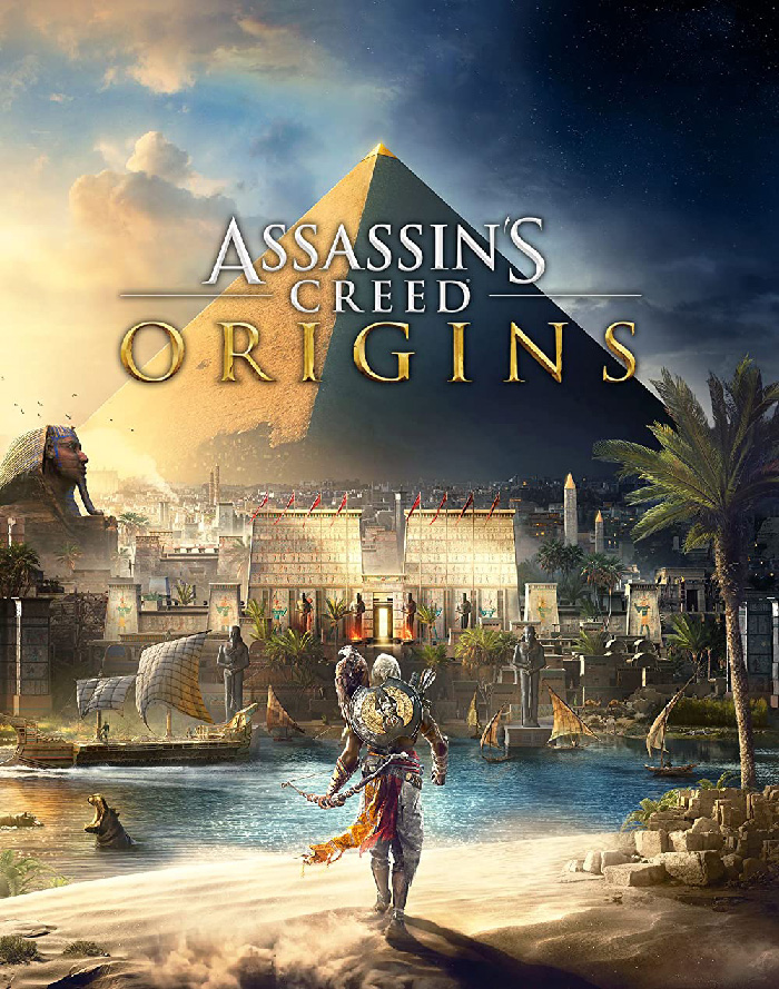 Poster of Assassin’s Creed Origins video games 
