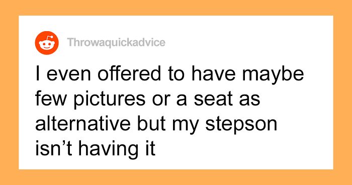 “This Was An Instant No From Me”: Bride Denies Stepson’s Request To Do Powerpoint Display Honoring His Late Mom At Wedding, Family Drama Ensues