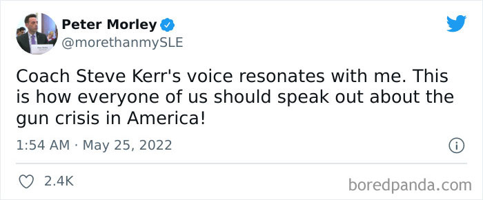 "It’s Pathetic!": Warriors Head Coach Storms Out Of Pre-Game Press Conference After Railing Senate For Blocking Gun Control "It’s Pathetic!": Warriors Head Coach Storms Out Of Pre-Game Press Conference After Railing Senate For Blocking Gun Control