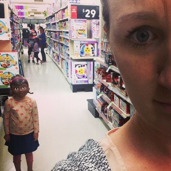 The Awkward Moment You're Being Stalked Around Kmart By Doc McStuffins