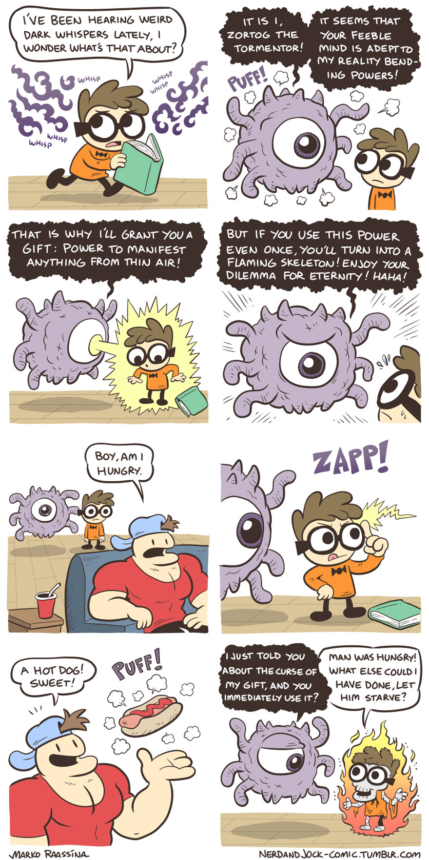 This Artist Makes Quirky Comics With Sudden Twists