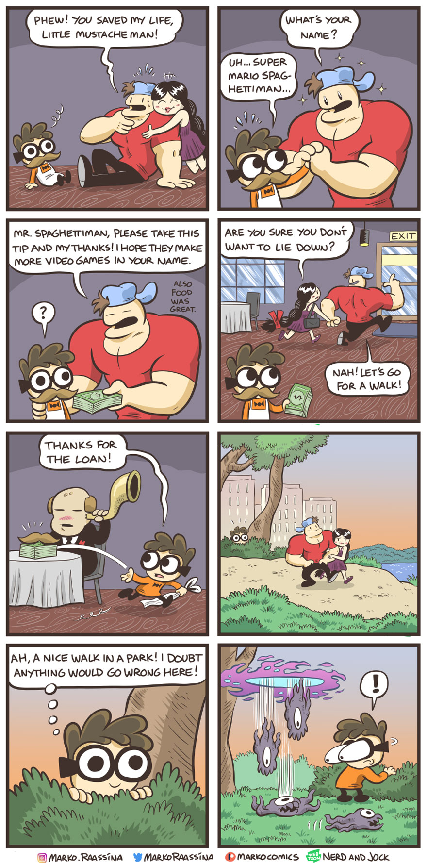 This Artist Makes Quirky Comics With Sudden Twists