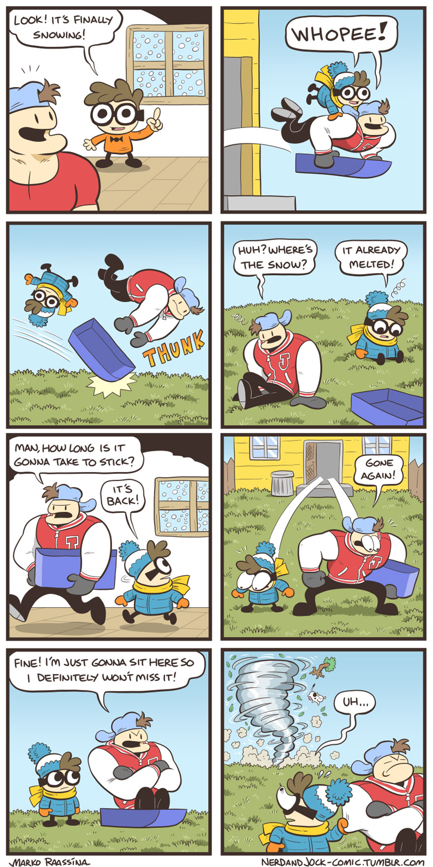 This Artist Makes Quirky Comics With Sudden Twists