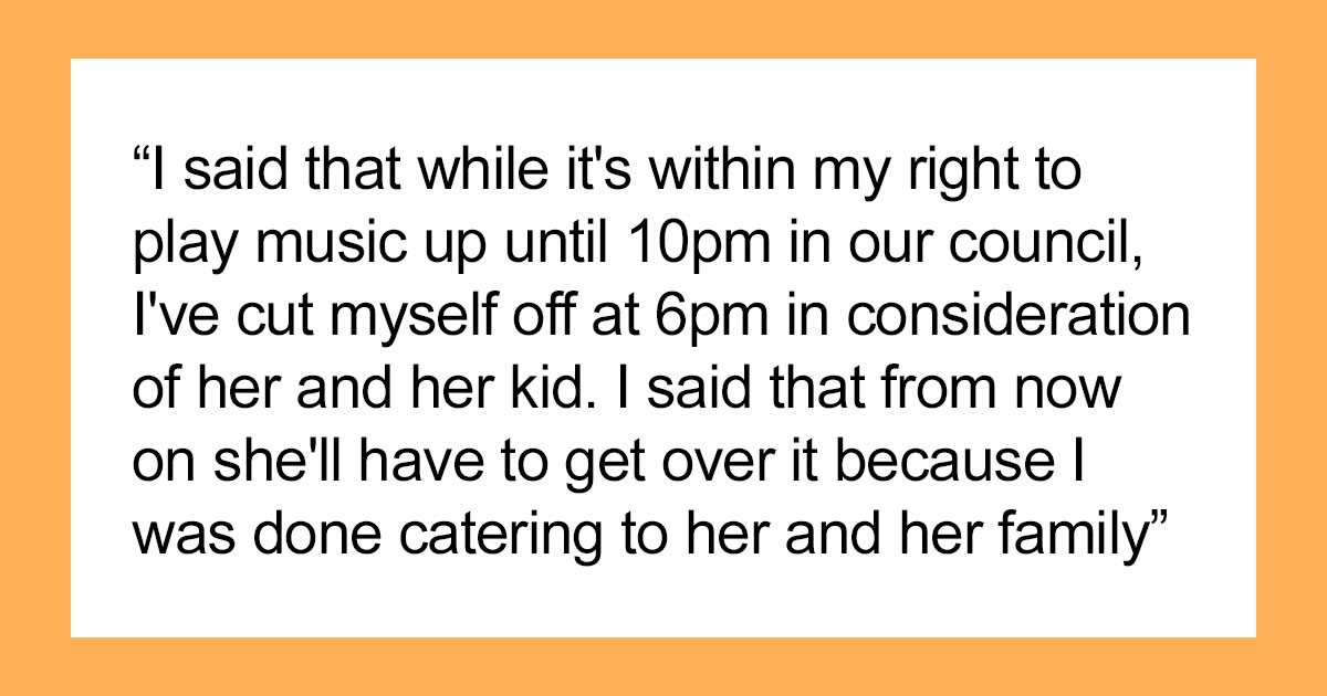 “AITA For Telling My Neighbor To Get Over It When I Wake Her Baby Up?”