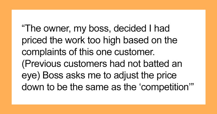 Boss Ignores Employee’s Warning To Not Bring Down Prices for Wealthy Client, Realizes He Made A Mistake When It’s Too Late