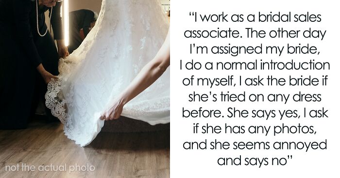 Size 30 Bride Demands To Try On A Size 14 Wedding Dress, Saleswoman Asks If She Was A Jerk To Give Her A Reality Check