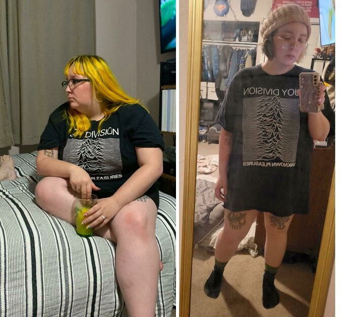 Getting Closer To The Finish Line. Most Of My Clothes Are Just Oversized Loungewear These Days. 2021 To 2022, 235 Lbs To 167 Lbs. My Goal Weight Is 150 Lbs