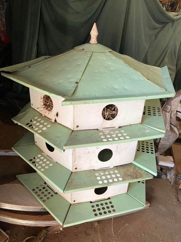 Well Folks My Boyfriend Found The Holy Grail Of Old School Bird Condos For The Very Low Price Of Free!!