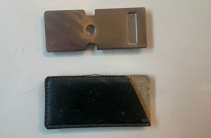 Found This At My Internship And They Asked If I Could Guess What It Is, Any Ideas? It Is A Relatively Small, Metal Plate