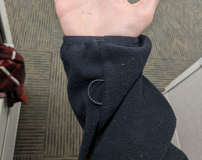 To Piggy Back Off The Other Clothing "Loop" Post: What Is This Loop Towards The End Of Both The Sleeves On My Jacket? Who Would Hang Their Jacket Up By The Sleeves? What Are These For?