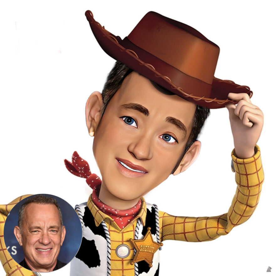 I Changed 12 Actors Into Their Pixar Characters