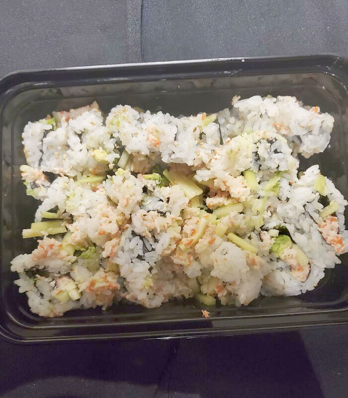 The Way My Coworker Eats Sushi