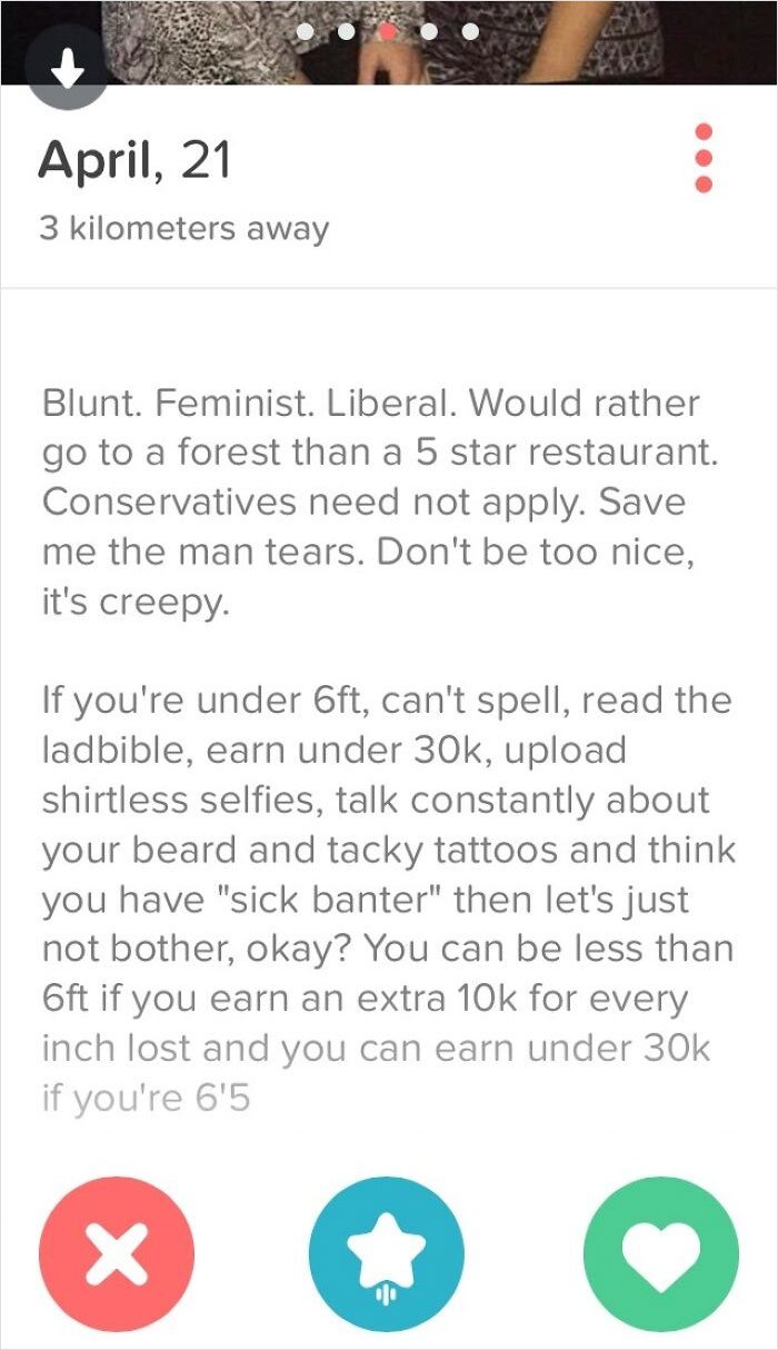 Blunt. Feminist. Liberal