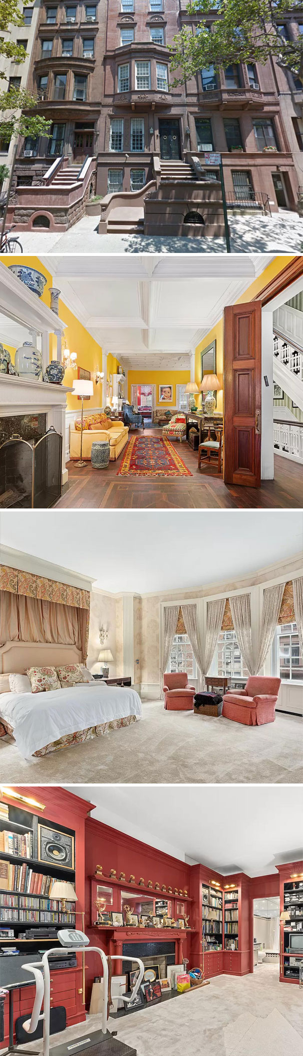 Violinist Itzhak Perlman’s Approx 8k Sq Ft Upper West Side Home Which Was Just Put On The Market For $17.5 Million And It Comes A Rare Surprise In The Basement