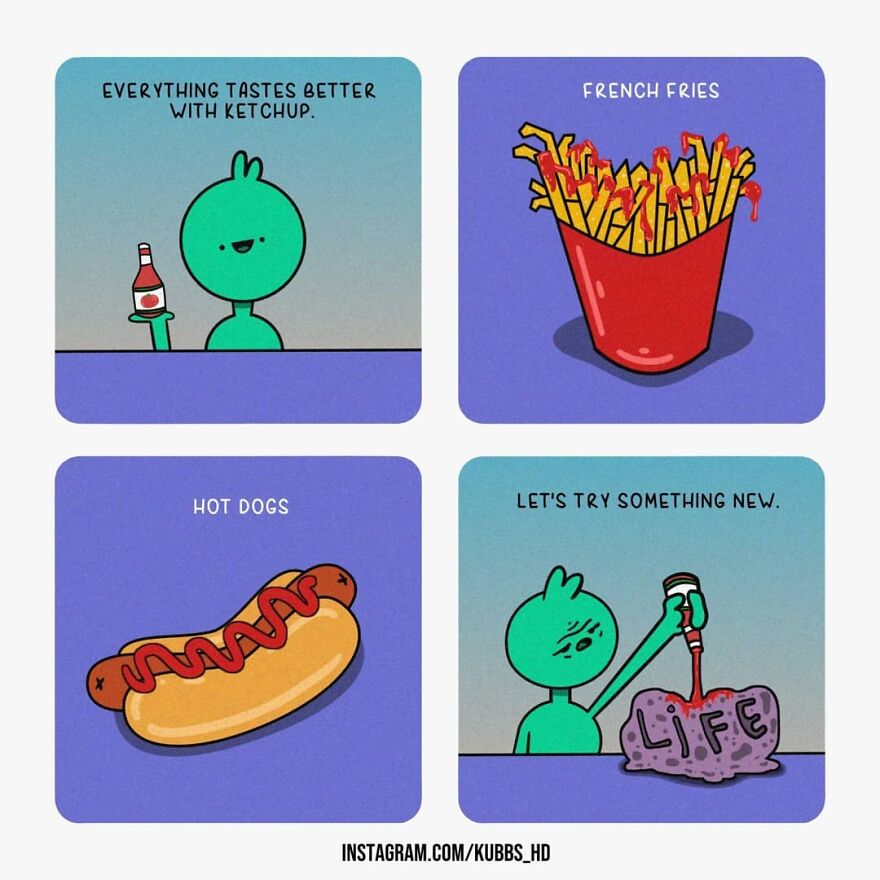 Artist Makes Relatable And Funny Comics That Speak For Mental Health(53 Comics)