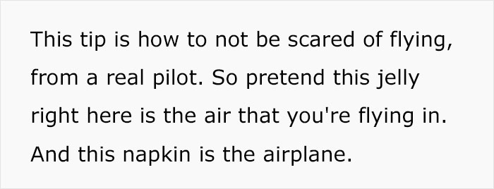 Woman Shares An Example Of Why Turbulence Should Not Scare You And Millions Find It Helpful Woman Shares An Example Of Why Turbulence Should Not Scare You And Millions Find It Helpful