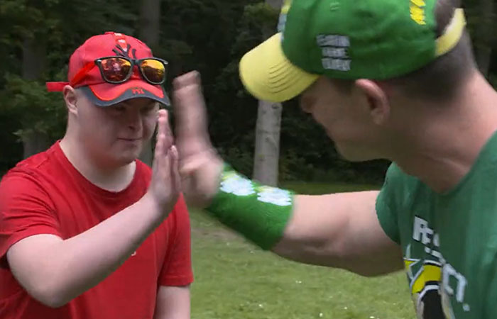 Mother Promised Her Nonverbal Son A Meeting With John Cena If They Left Ukraine, Now John Has Made Her Promise Come True Mother Promised Her Nonverbal Son A Meeting With John Cena If They Left Ukraine, Now John Has Made Her Promise Come True