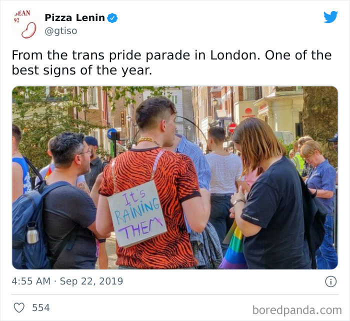 Pride Parade In London Sign