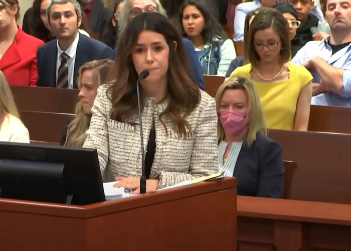 Johnny Depp’s Lawyer Camille Vasquez In Tears As She Hugs Colleagues After Defamation Trial Win Johnny Depp’s Lawyer Camille Vasquez In Tears As She Hugs Colleagues After Defamation Trial Win