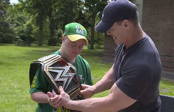 Mother Promised Her Nonverbal Son A Meeting With John Cena If They Left Ukraine, Now John Has Made Her Promise Come True Mother Promised Her Nonverbal Son A Meeting With John Cena If They Left Ukraine, Now John Has Made Her Promise Come True