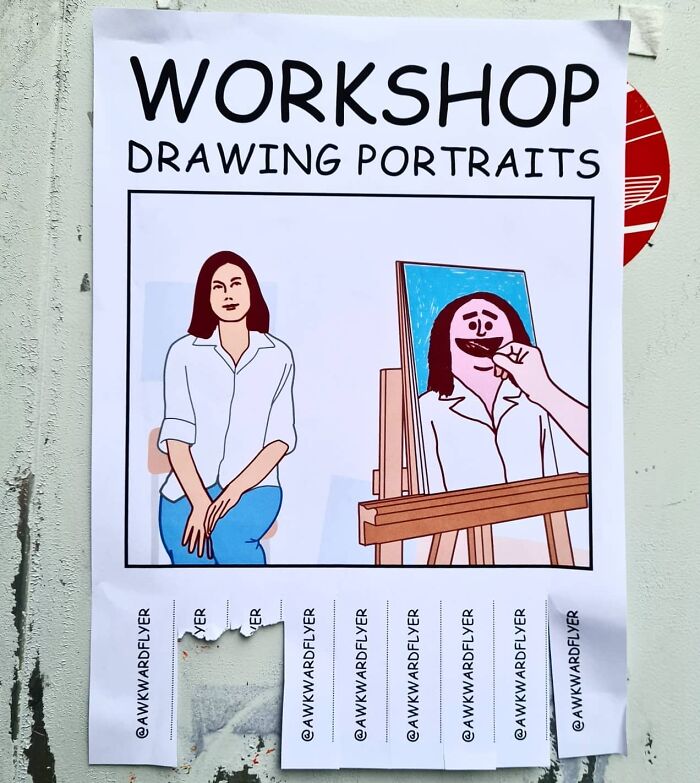 I Create Super Awkward Flyers And Paste Them In The Streets (40 Images)