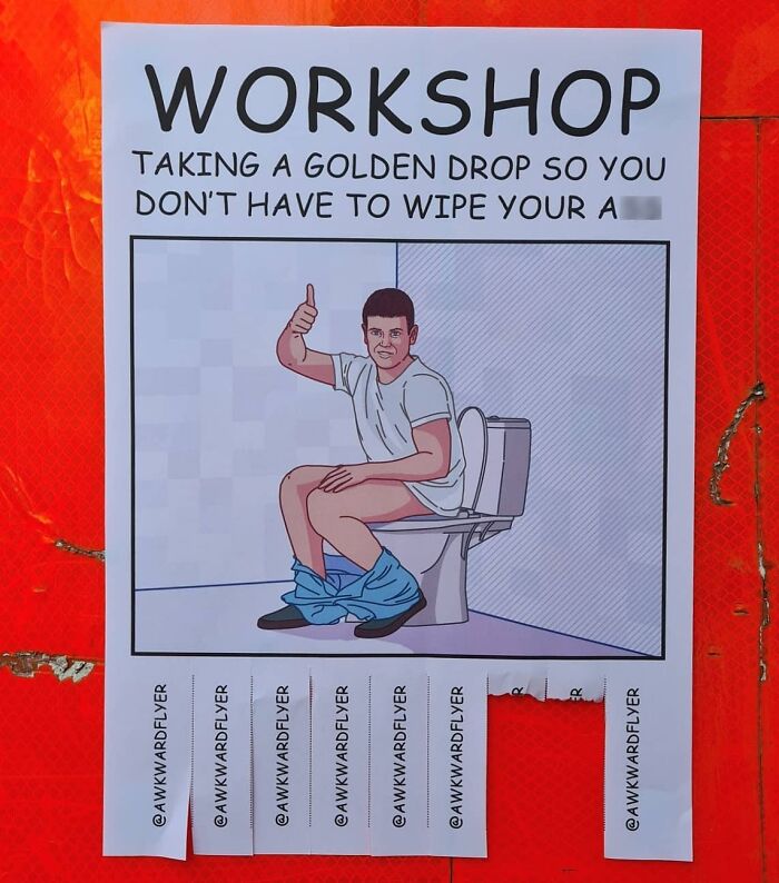 I Create Super Awkward Flyers And Paste Them In The Streets (40 Images)