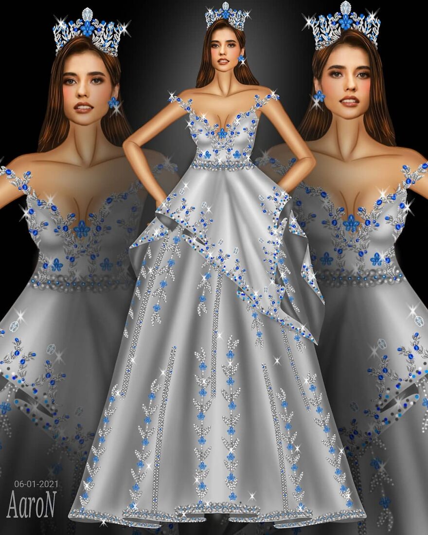 Artist Created Gowns Taking Inspiration From Different Sources To Amaze Every Pageants Lover ( 33 Pics )