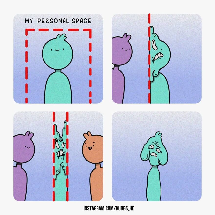 Artist Makes Relatable And Funny Comics That Speak For Mental Health(53 Comics)