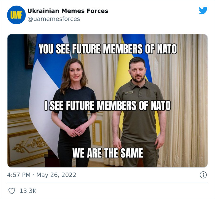 Ukrainian Memes Forces Twitter